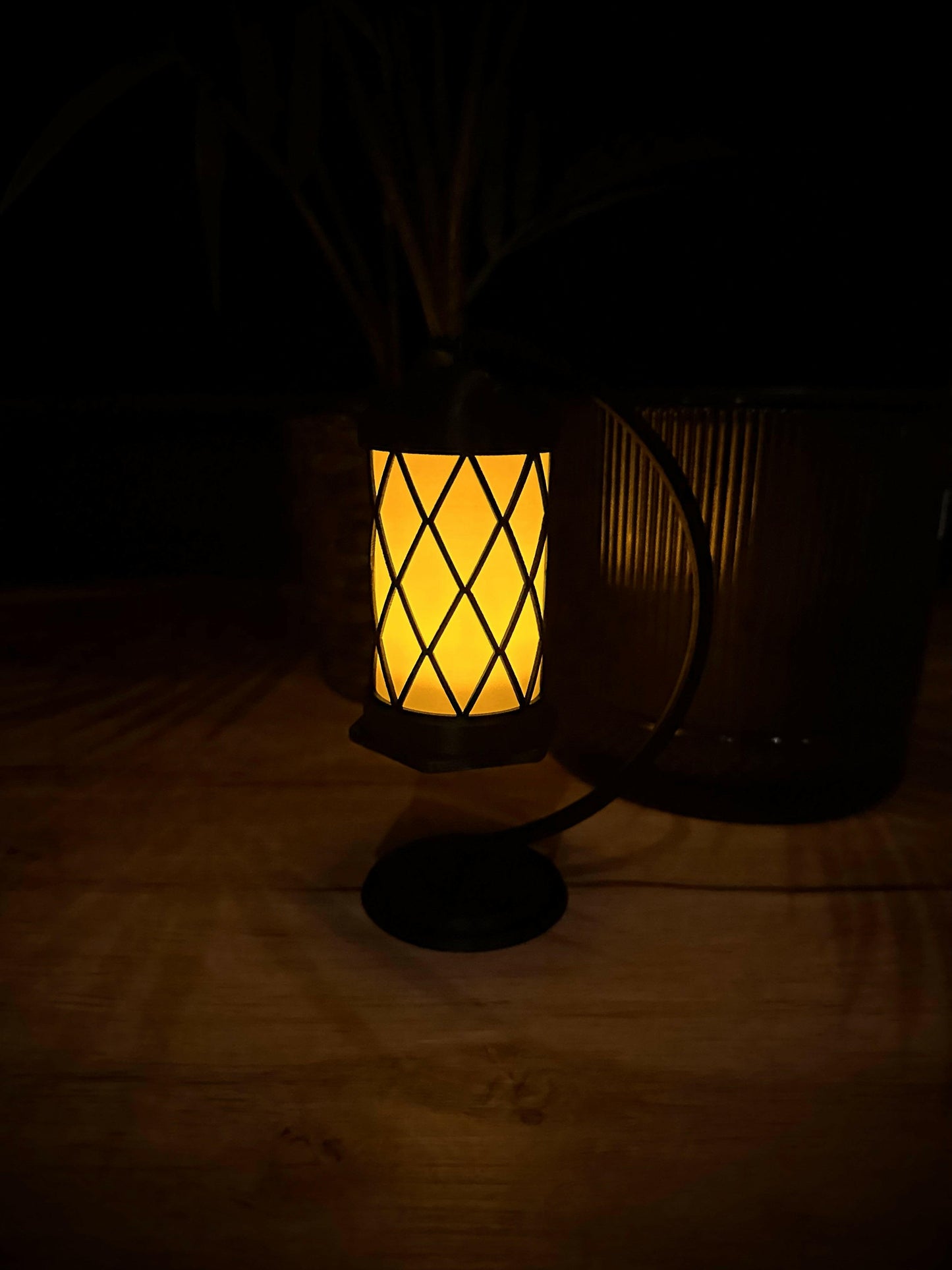Mini LED-Teelicht-Laterne rund – nachhaltig & stilvoll