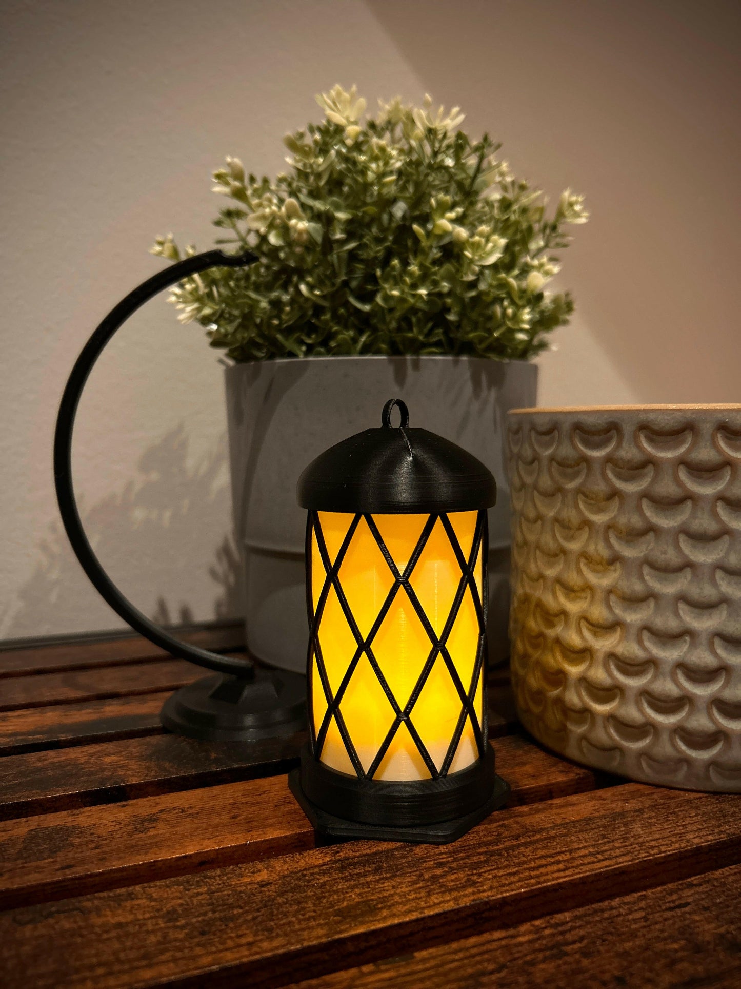 Mini LED-Teelicht-Laterne rund – nachhaltig & stilvoll