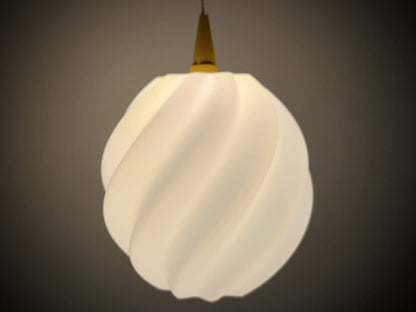 Design-Lampenschirm für Herrnhuter LED-Fassung – kugelförmig mit harmonischer Lichtverteilung